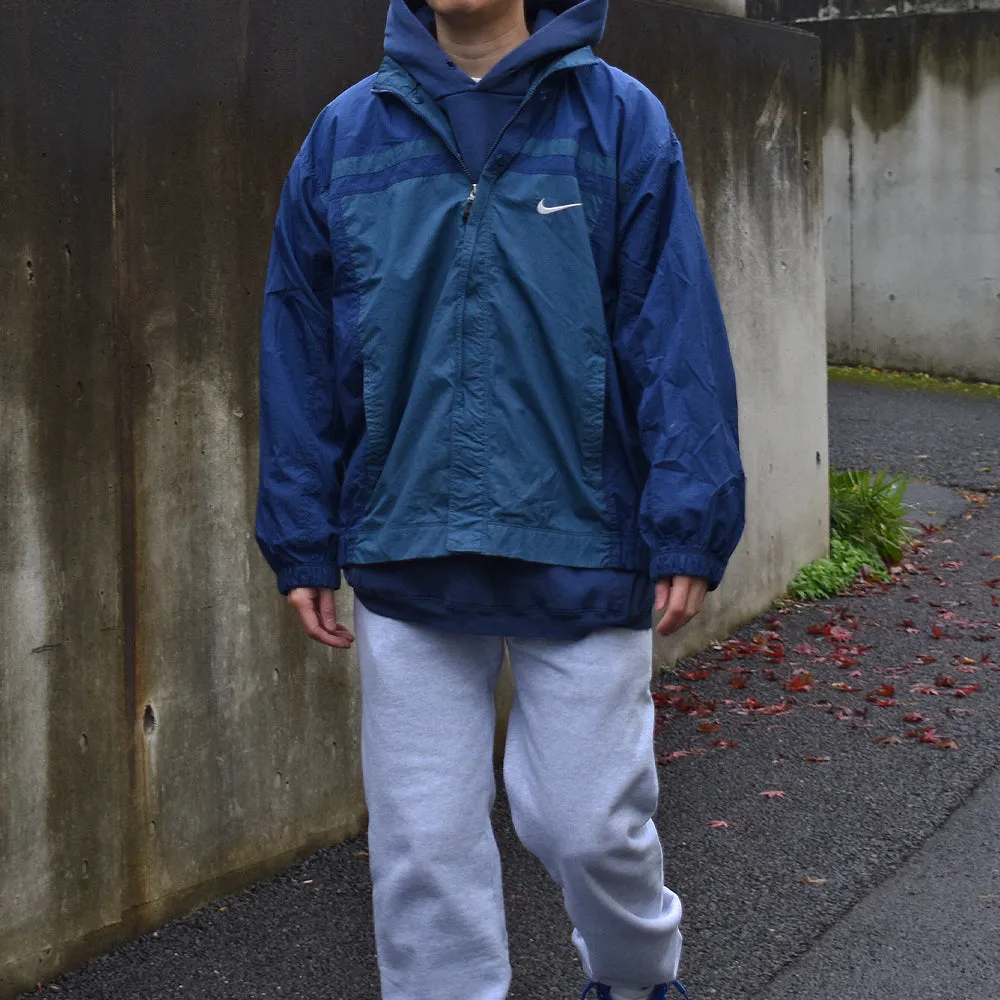 90’s NIKE バックロゴ ナイロン トラックジャケット 221206