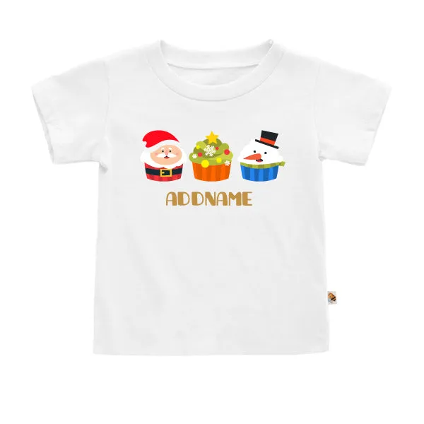 Adorable Assorted Christmas Santa Cupcakes