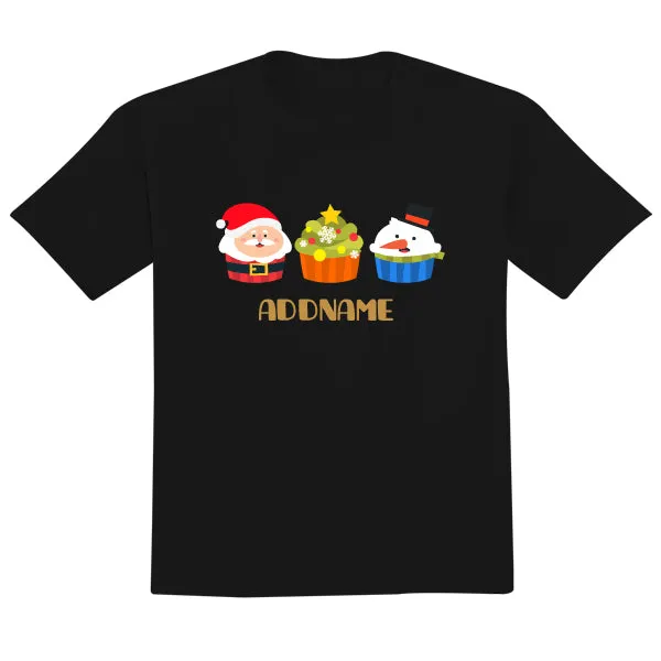 Adorable Assorted Christmas Santa Cupcakes