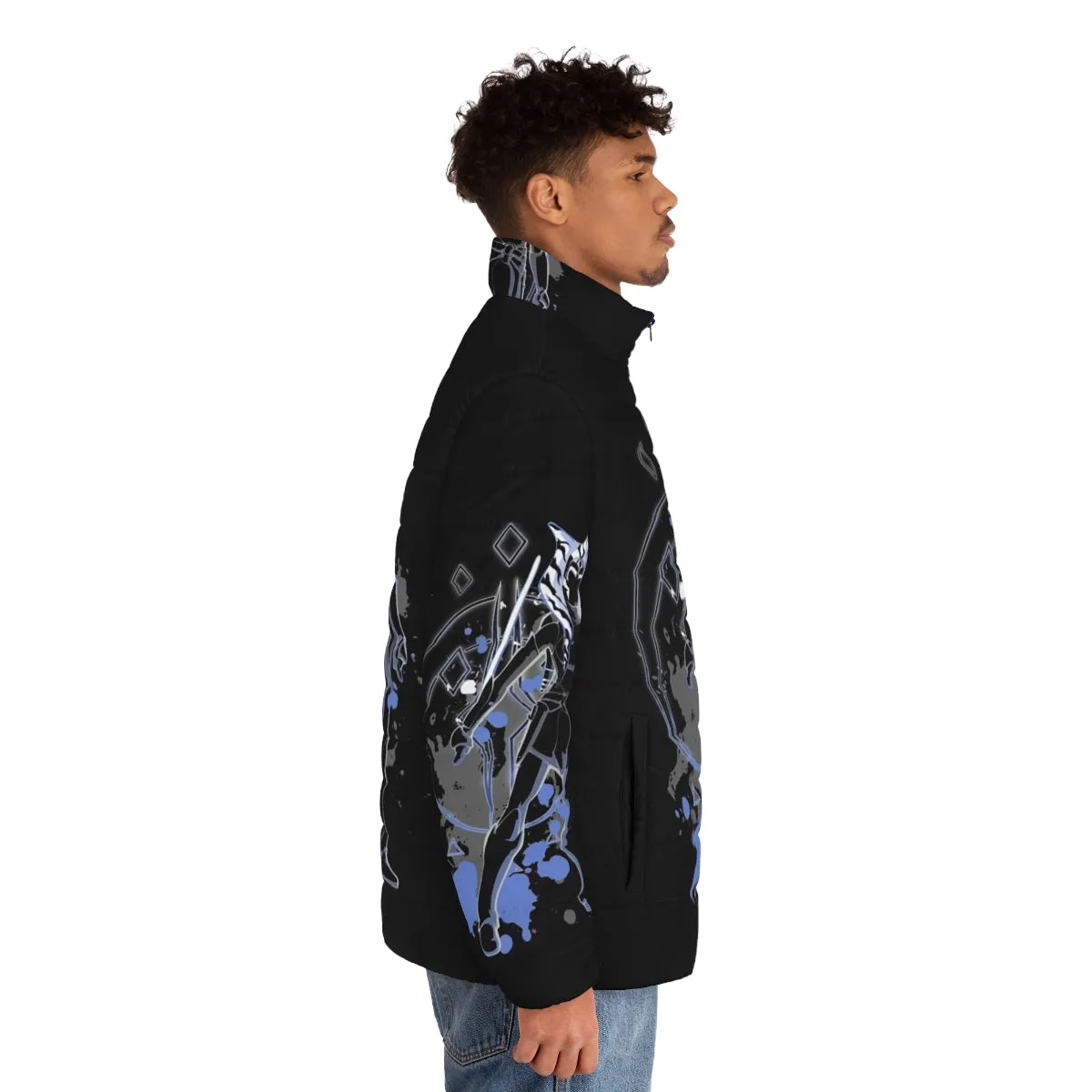 Ahsoka Tano Inspired Puffer Jacket - Star Wars Togruta Jedi Sci-Fi Fashion