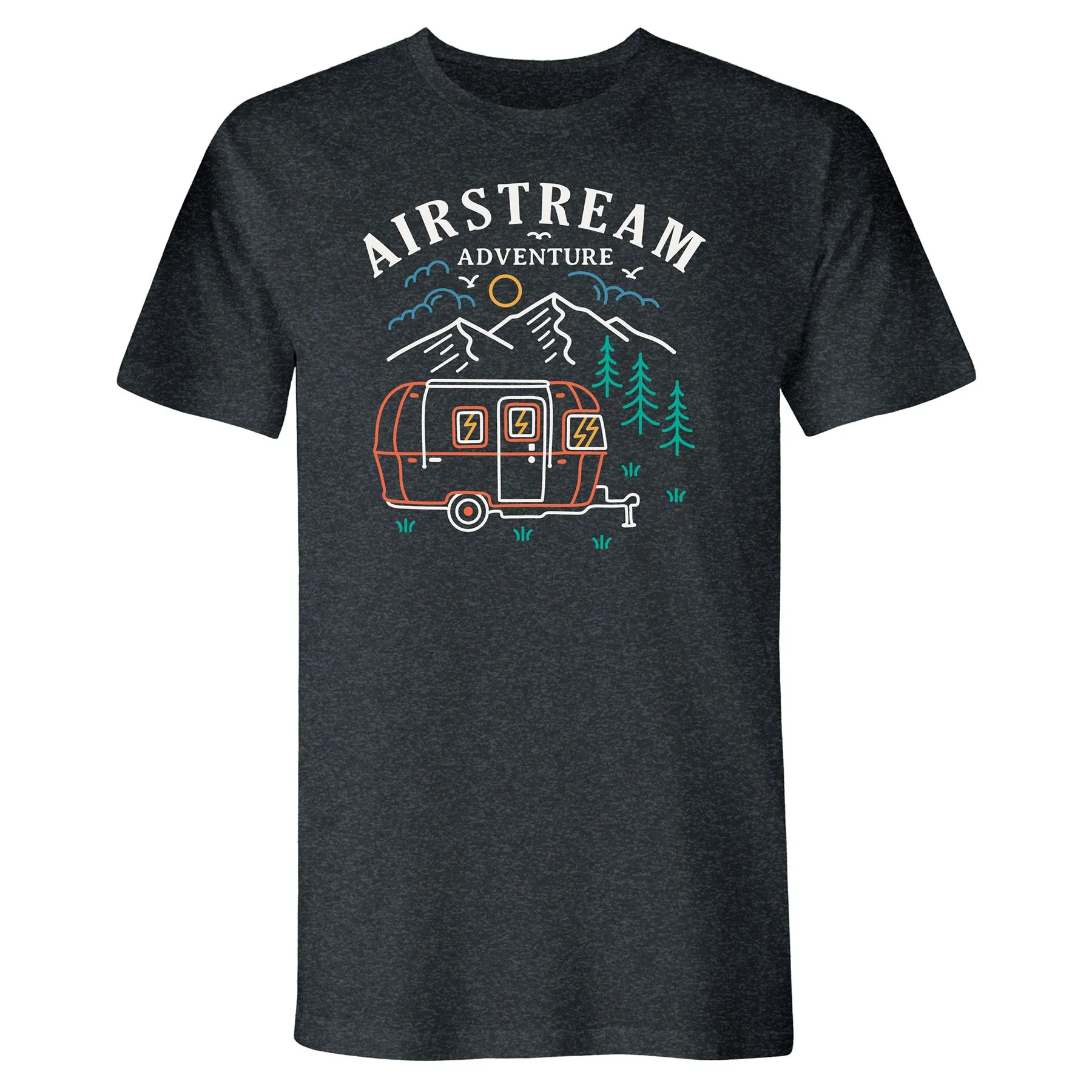 Airstream Adventure Pop Color Outline T-Shirt