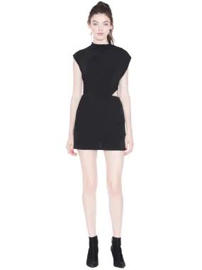 Alice   Olivia - Suellen Draped Romper