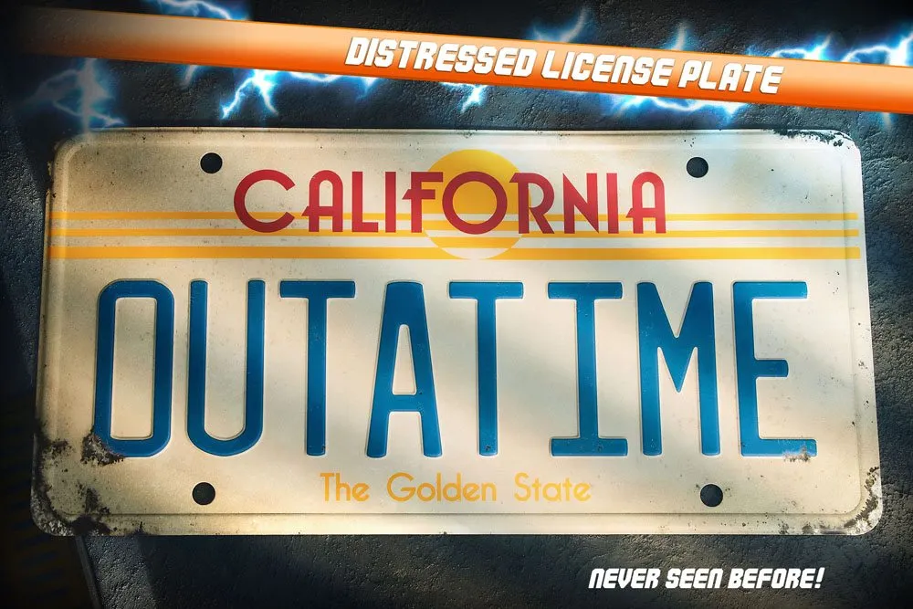 back to the future time travel memories kit standard edition  merchandise  movies  gadget
