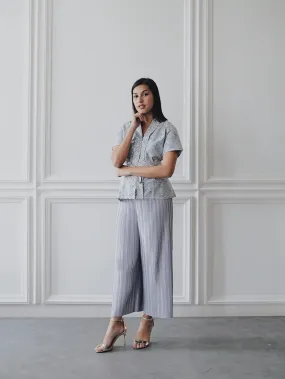 Basic Double Pleated Culottes Maxi