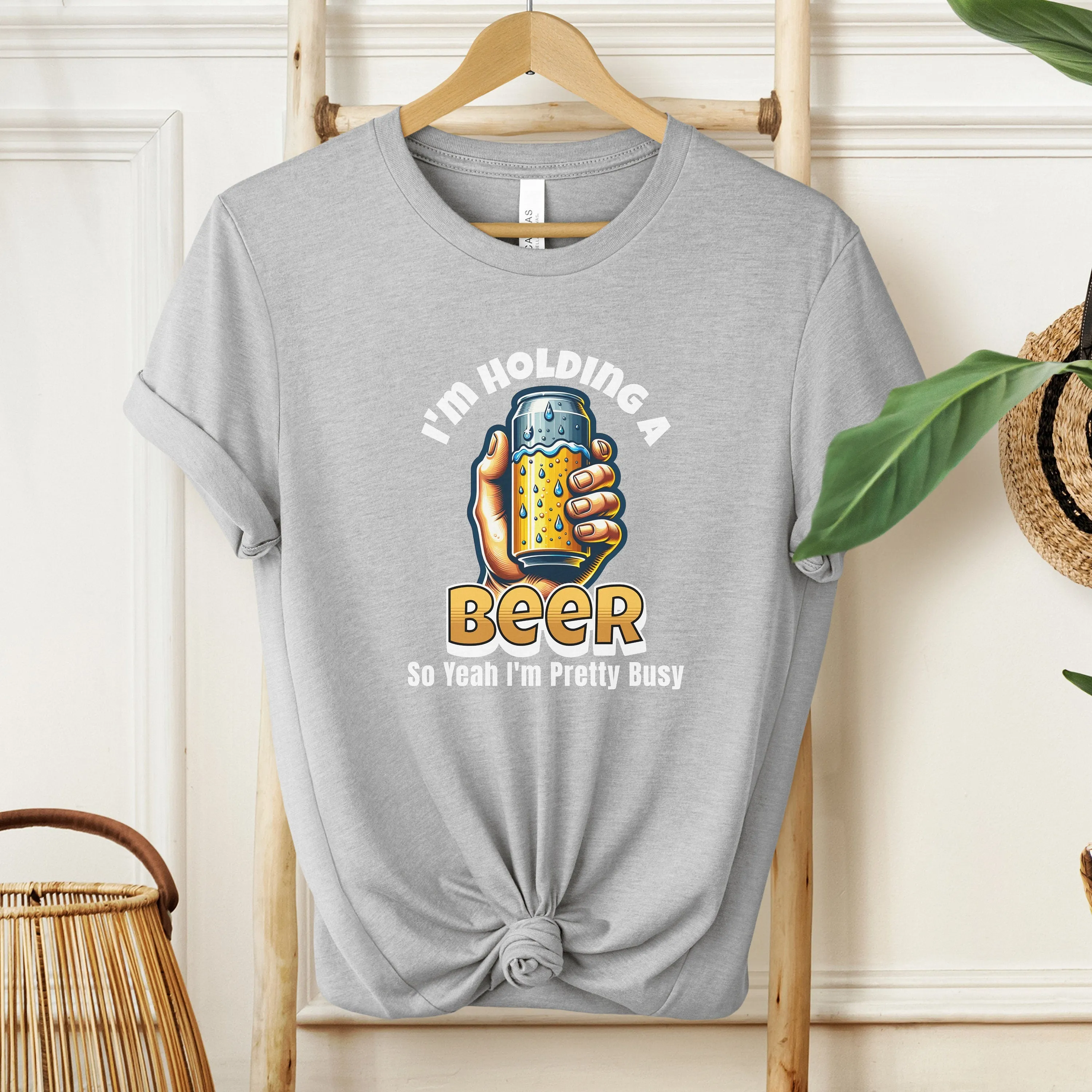 Beer Lover T-Shirt, Colorful Beer Can Design, Fun Casual Drinkers Tee, Unisex Adult Sizes, Father's Day Sweatshirt