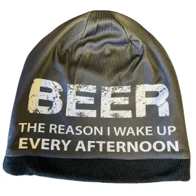 Beer The Reason I Wake Up Every Afternoon Beanie