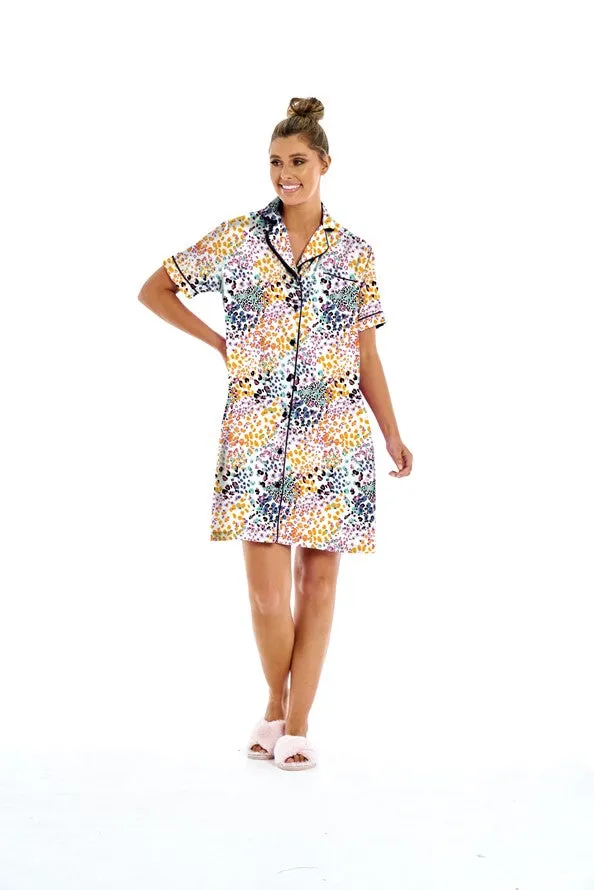 BETTY BASICS - Slumber Nightie in Ocelot