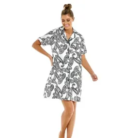 BETTY BASICS - Slumber Nightie in Paisley - Last One! Size Large