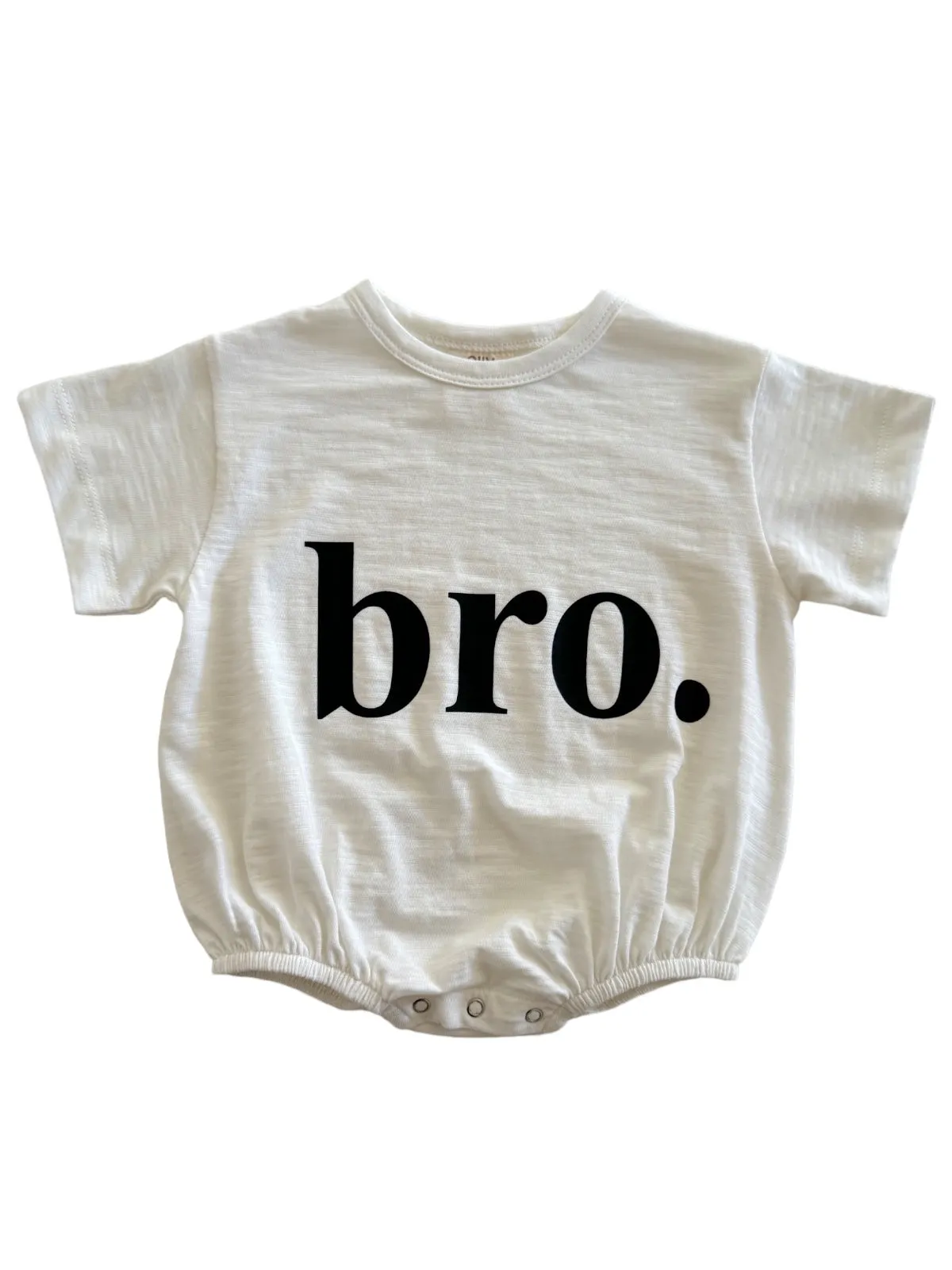 BRO Black / Organic Graphic T-Shirt Bubble