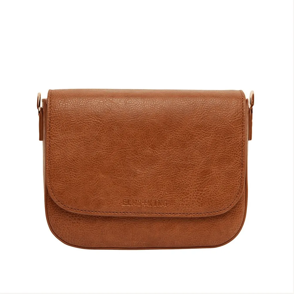 Brooklyn Crossbody | Tan Pebble