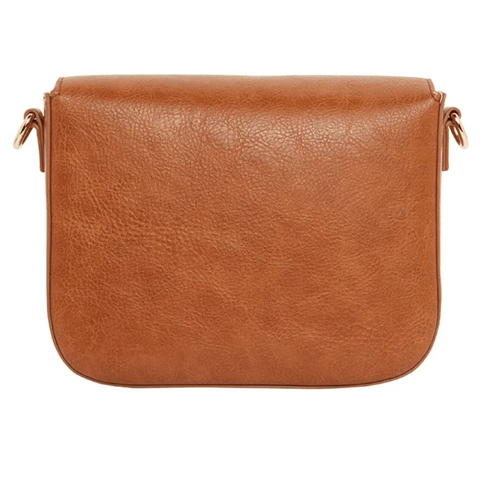 Brooklyn Crossbody | Tan Pebble