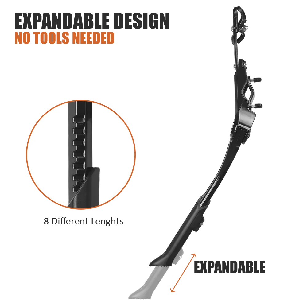 BV Rear Side Non-Slip Bike Kickstand 24" - 29" | BV-KA77