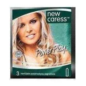 Caress Power Condoms bold x 3 pieces