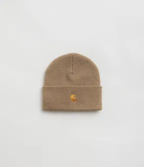 Carhartt Chase Beanie - Peanut / Gold
