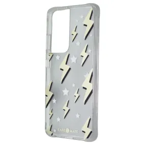 Case-Mate Tough Prints Series Case for Galaxy S21 Ultra (5G) - Thunder Bolts