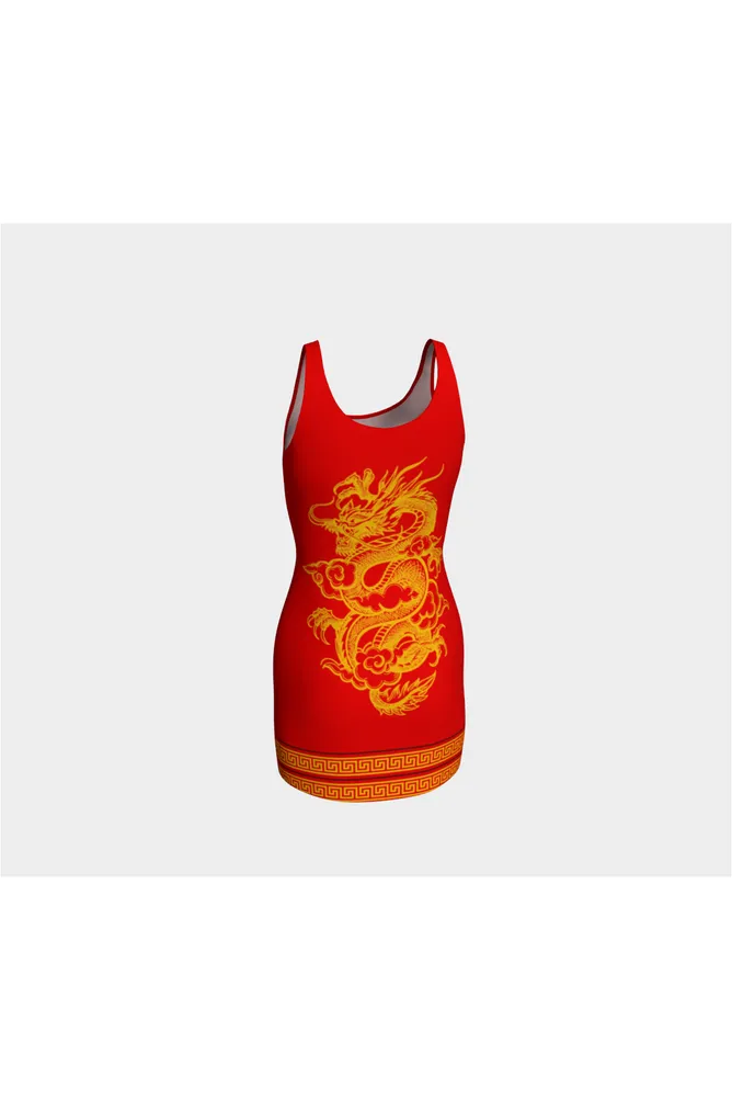 Chinese Dragon 龙  Bodycon Dress