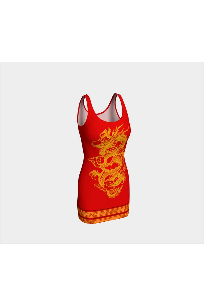Chinese Dragon 龙  Bodycon Dress
