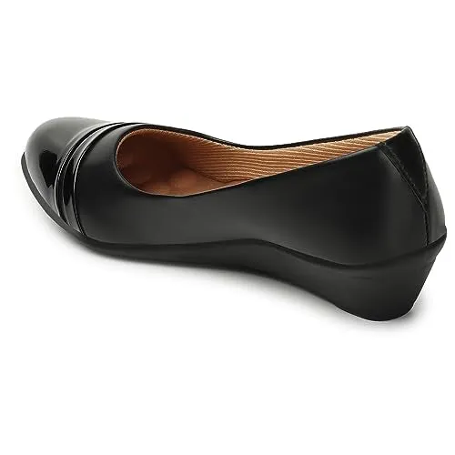Denill Women and Girls Black Bellies 9 UK