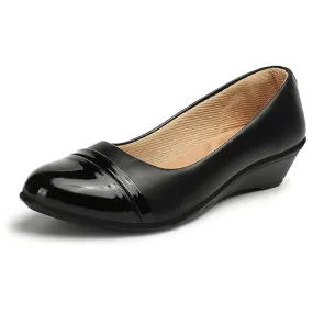 Denill Women and Girls Black Bellies 9 UK