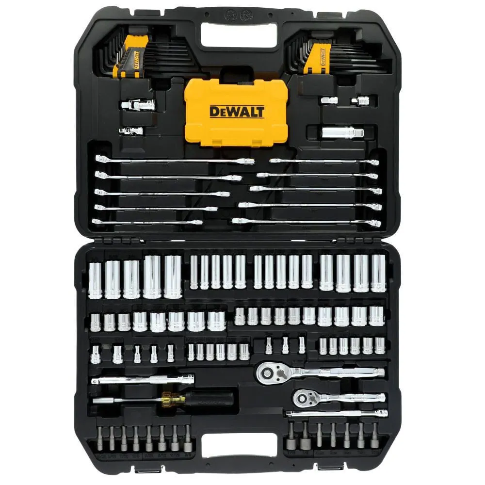 DeWalt DWMT45425 142-Piece 1/4-in. and 3/8-in. Drive Mechanics Tool Set