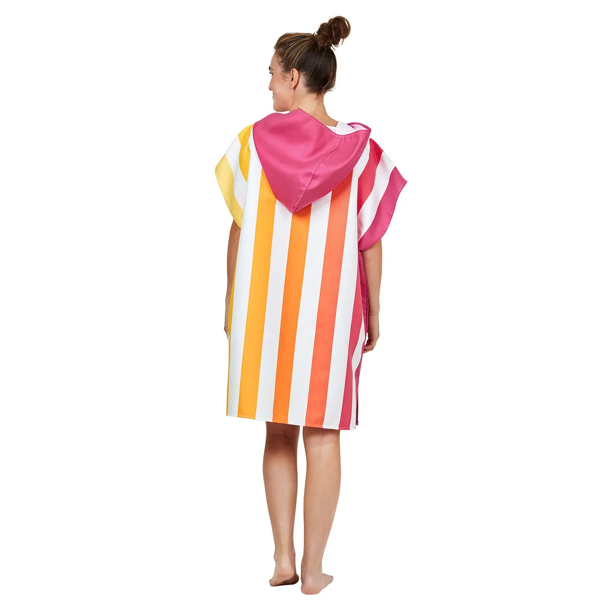 Dock & Bay Poncho Adults - Peach Sunrise