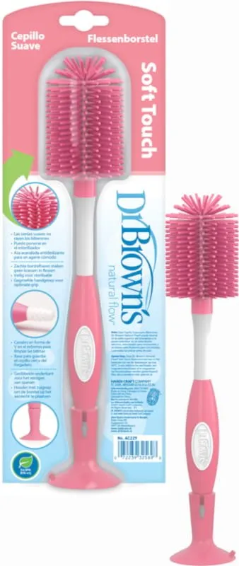 Dr.Brown's Soft Touch Bottle Brush - Pink