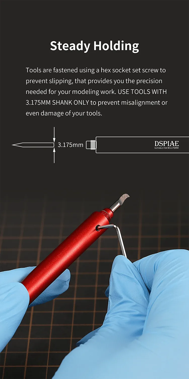 DSPIAE 3.175mm Universal Clamp Handle AT-EH