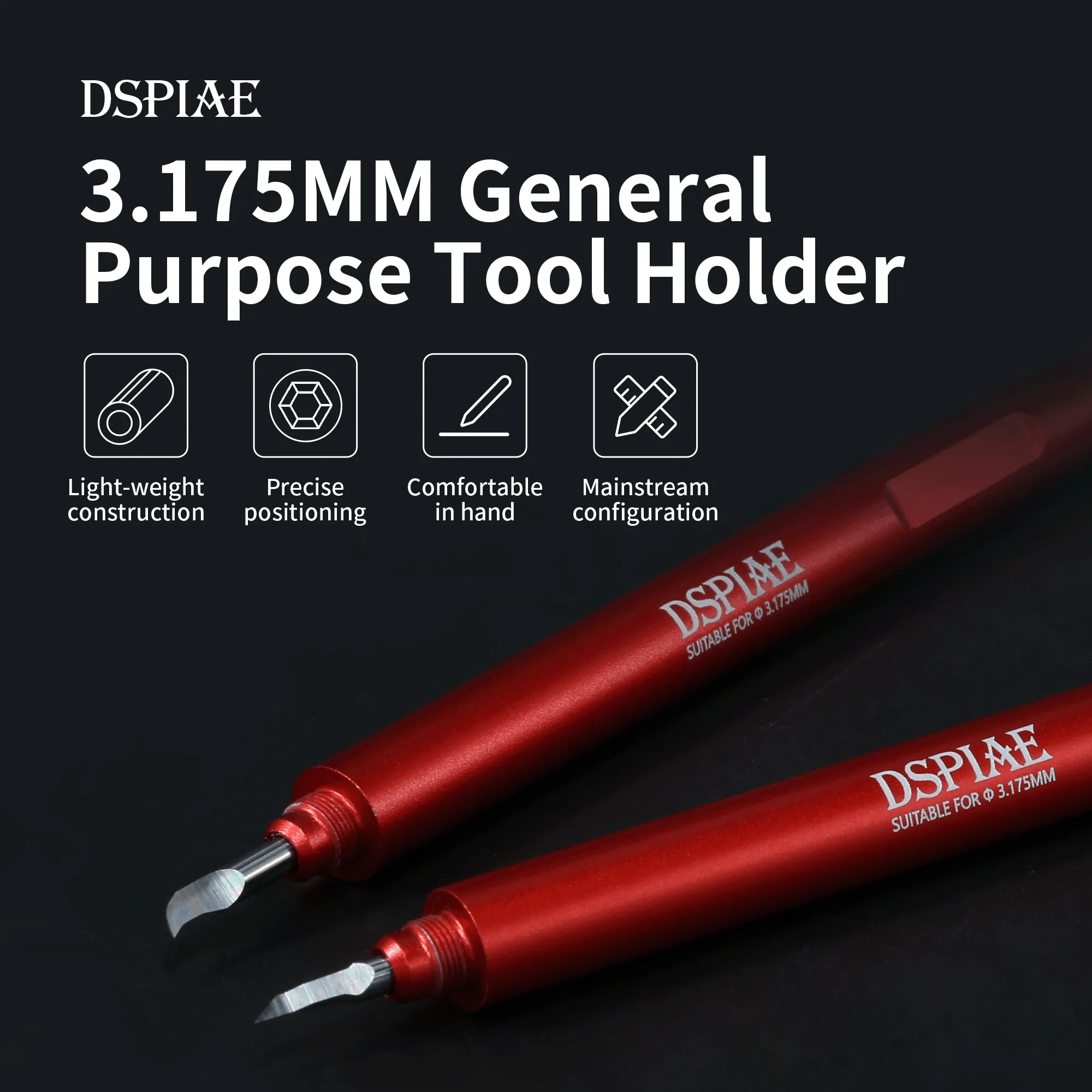 DSPIAE 3.175mm Universal Clamp Handle AT-EH