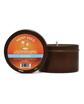 Earthly Body 3 IN 1 Massage Candle Slip n' Slide 170g