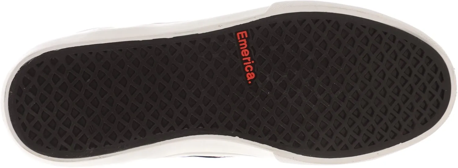 EMERICA WINO G6 SLIP ON BLACK/RED/WHITE