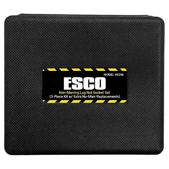 Esco 1/2" Dr. Extra Deep Thin Wall Impact Socket Set, Metric (3pcs)