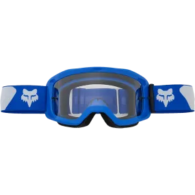 Fox Main Core Goggles - Clear Lexan Lens (Blue/White)