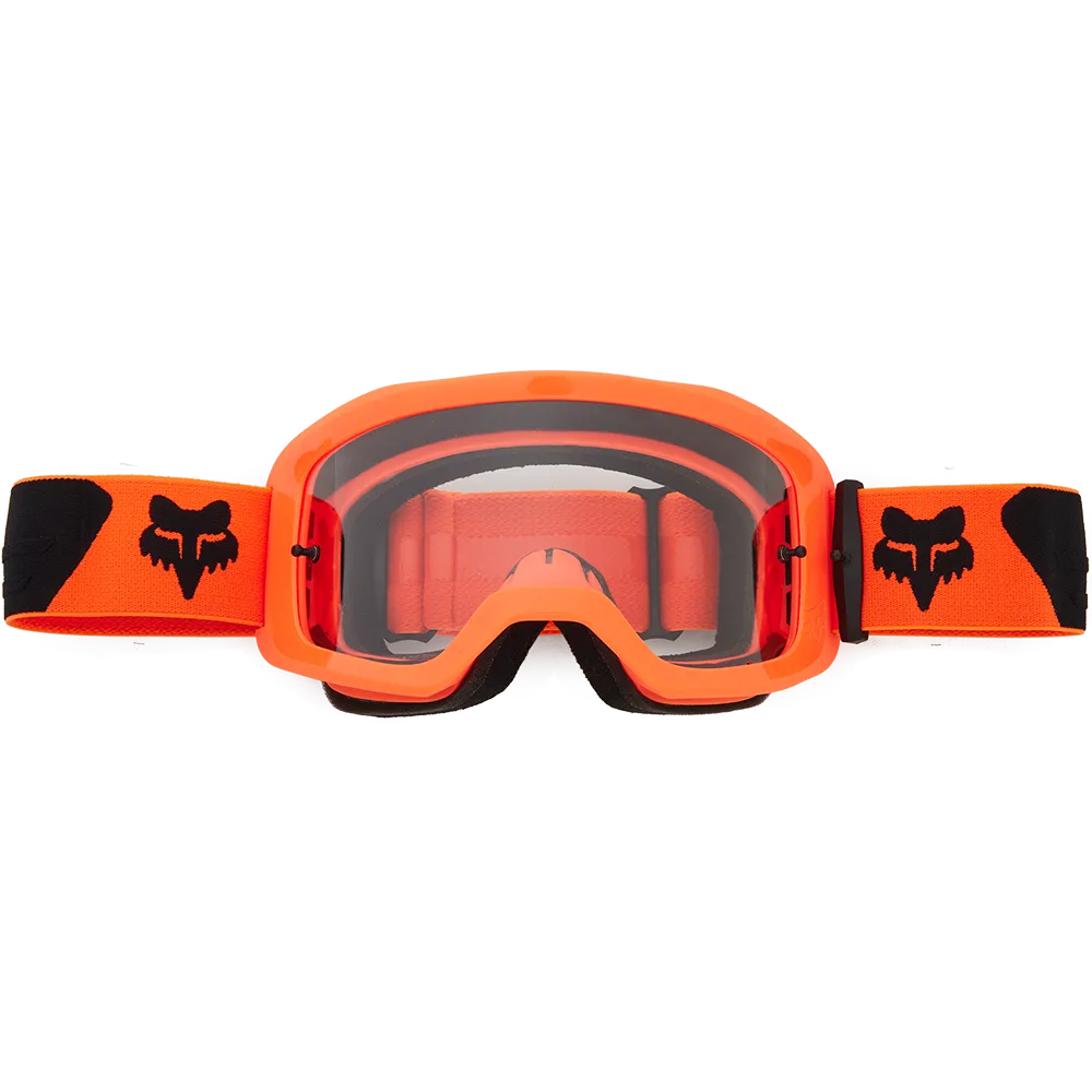 Fox Main Core Goggles - Clear Lexan Lens (Fluo Orange)