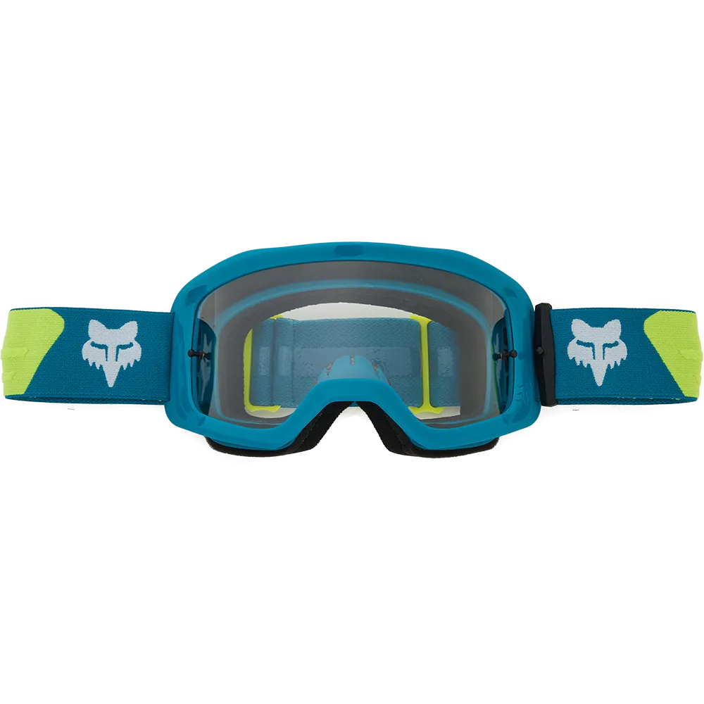 Fox Main Core Goggles - Clear Lexan Lens (Maui Blue)