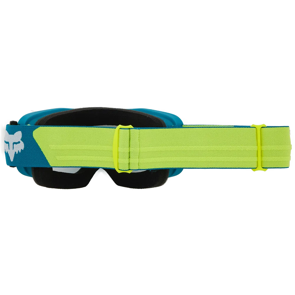 Fox Main Core Goggles - Clear Lexan Lens (Maui Blue)