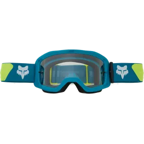Fox Main Core Goggles - Clear Lexan Lens (Maui Blue)