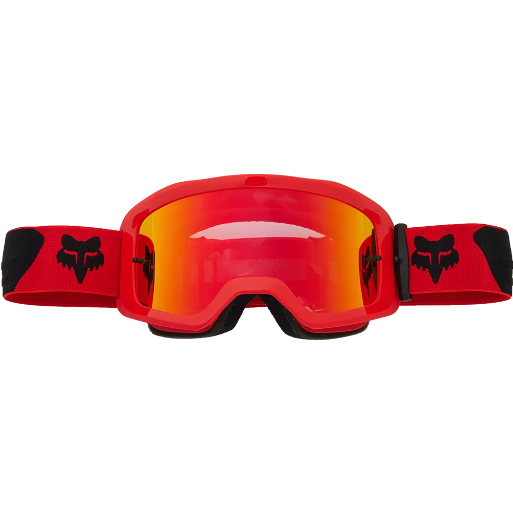 Fox Main Core Goggles - Spark Mirrored Lens (Fluo Red)