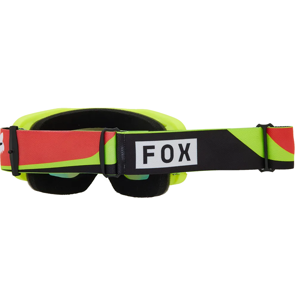 Fox Main II Ballast Goggles - Spark Mirrored Lens (Black/Red)
