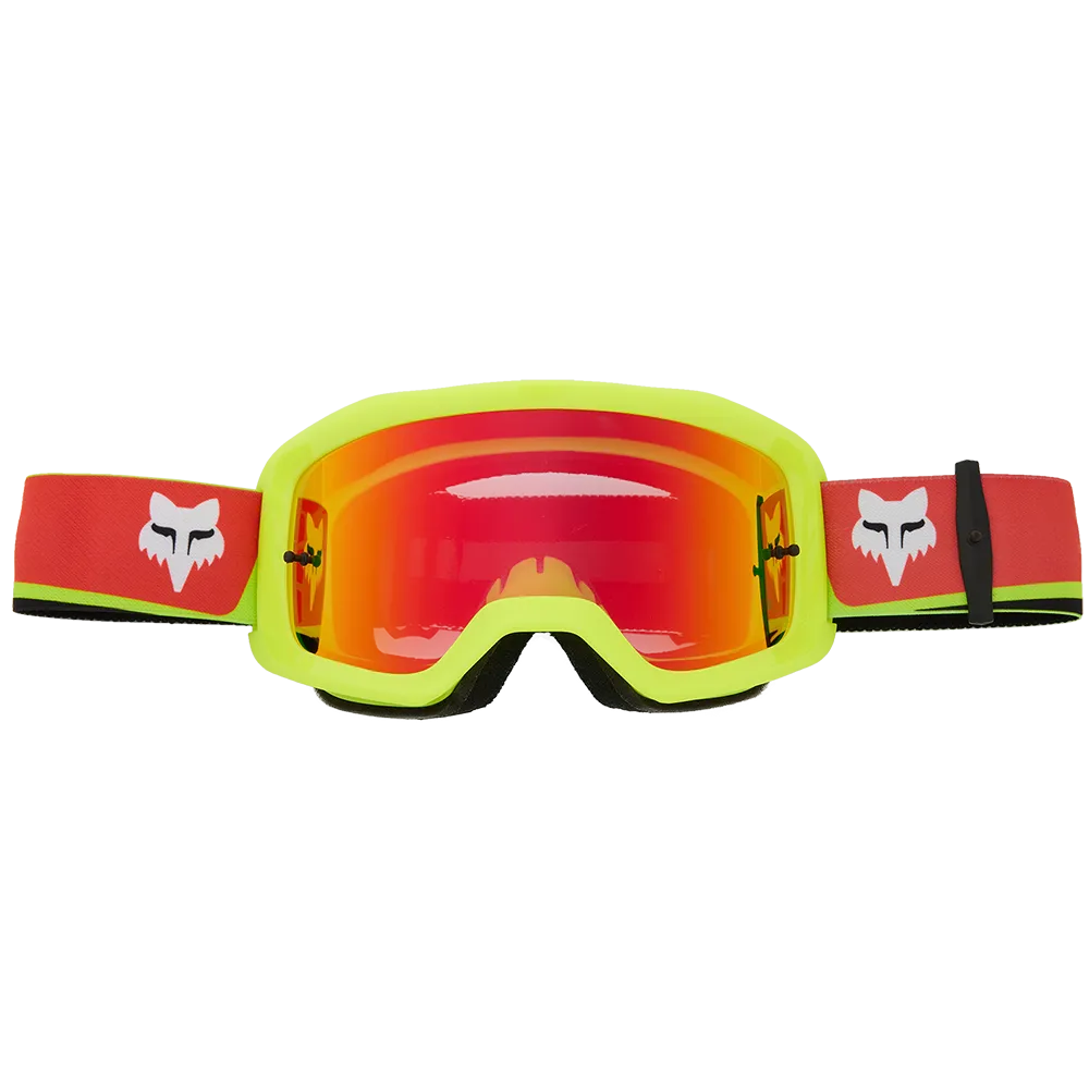Fox Main II Ballast Goggles - Spark Mirrored Lens (Black/Red)