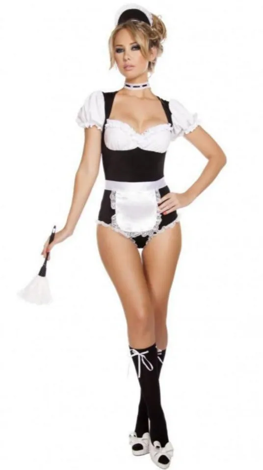 Foxy Cleaning Maiden Costume