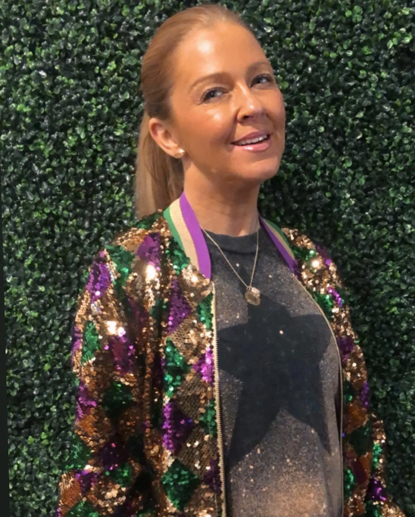 GLEAUX GIRL™ VIXIE Mardi Gras Sequin Jacket