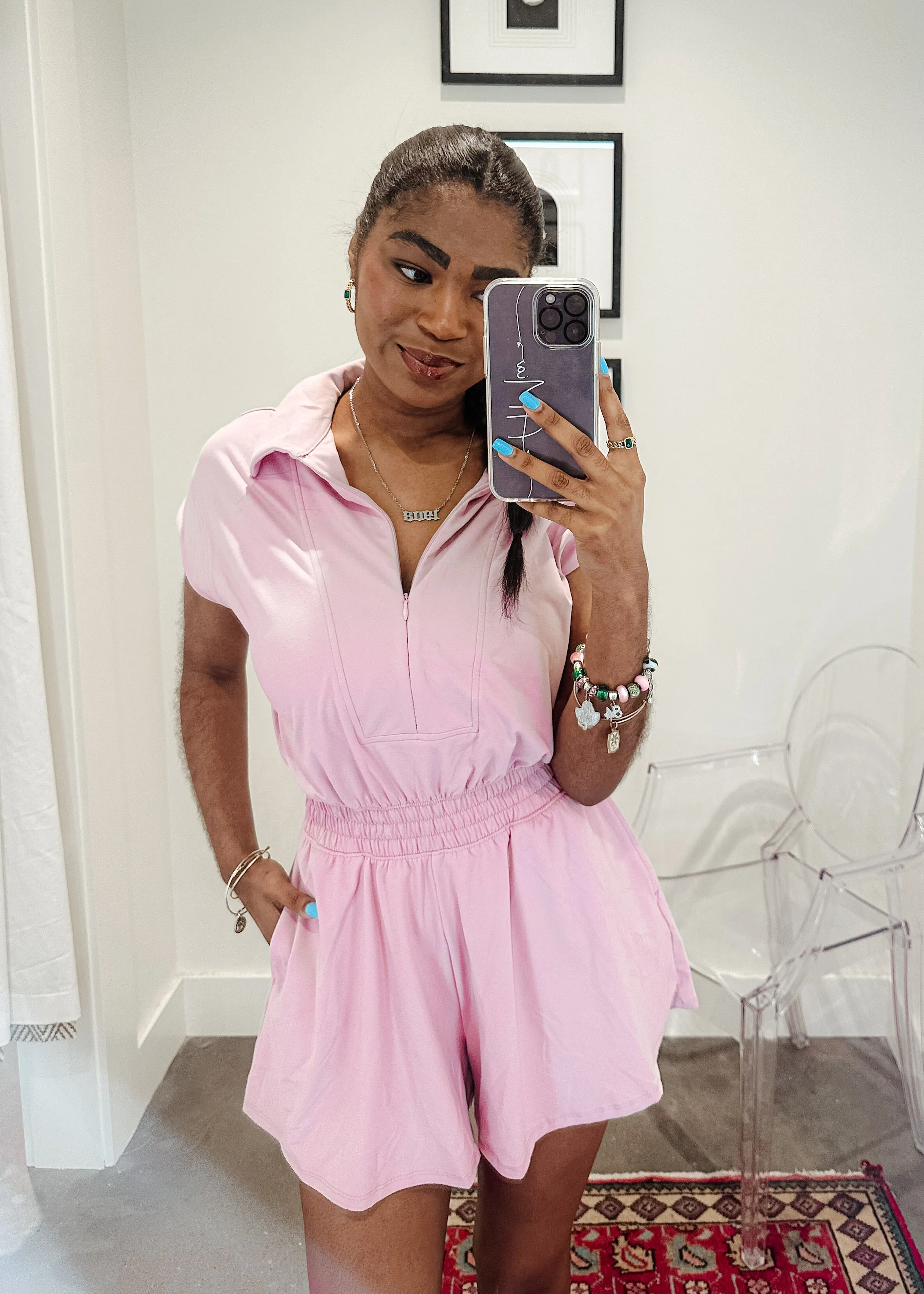 Harlow Soft Collar Romper