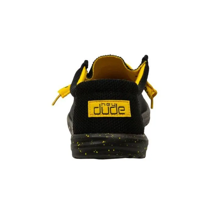 Hey Dude Men's Wally Sox Black & Yellow