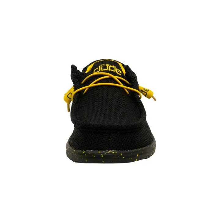 Hey Dude Men's Wally Sox Black & Yellow