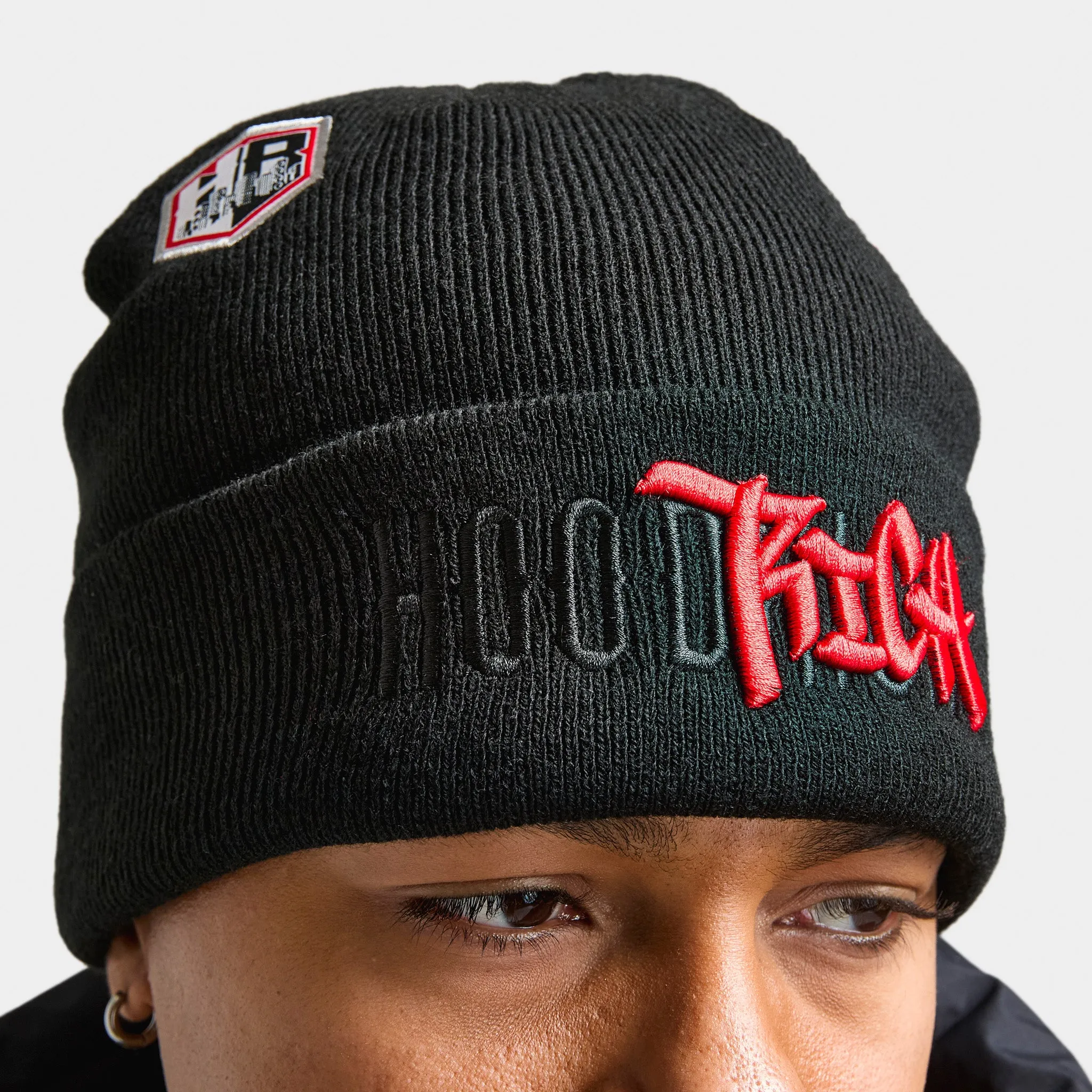 Hoodrich Honor Beanie Black / White