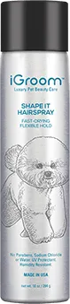 iGroom Aerosol Styling Spray Shape It 10oz