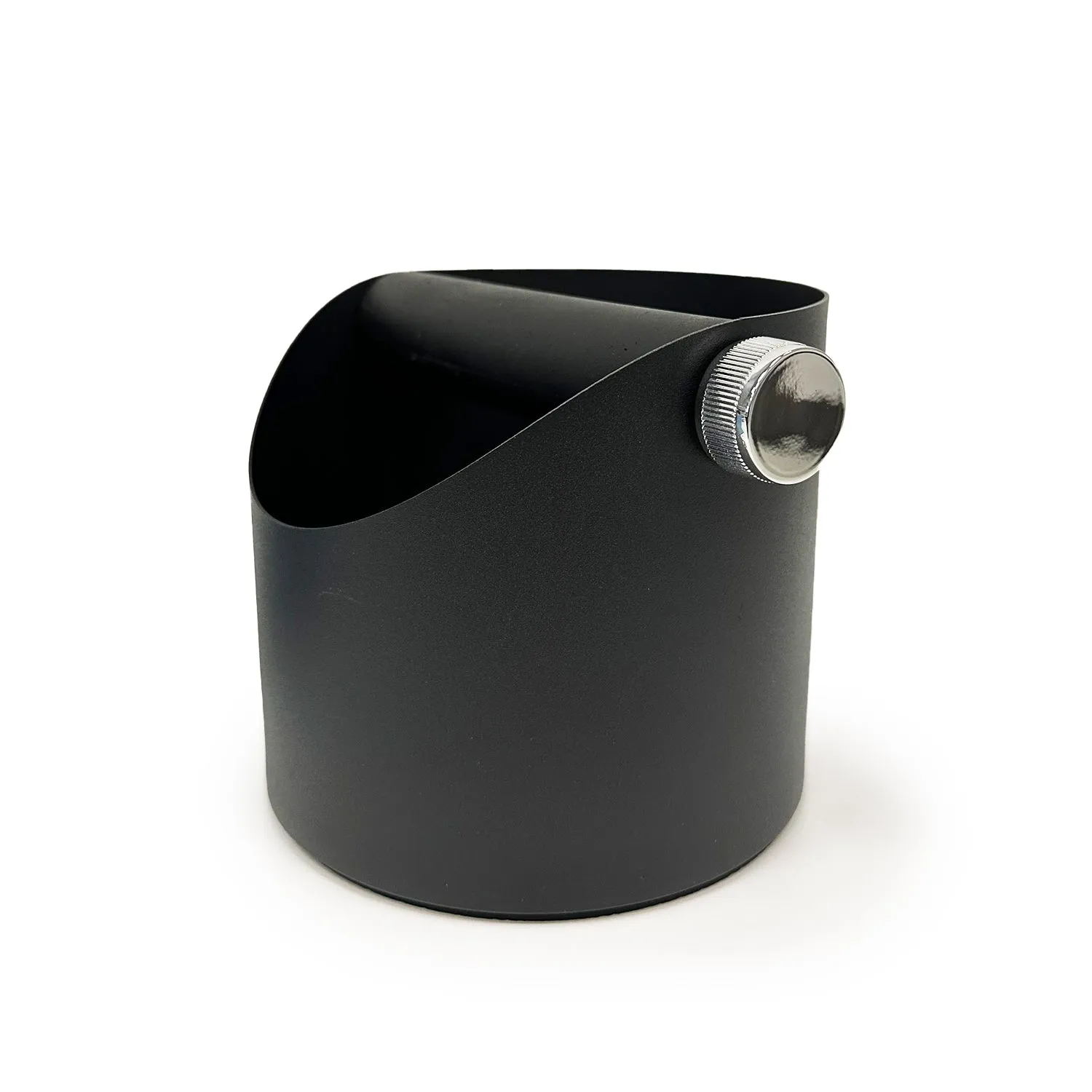 I.XXI Knock Box with Nonslip Base, Black