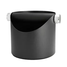 I.XXI Knock Box with Nonslip Base, Black