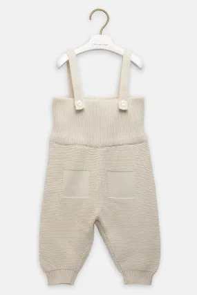 Jump & Play Knit Romper - ivory