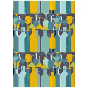 Kendall KE13 Ink Rug